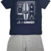 Conj. Camiseta Malha c/ Bermuda Moletinho Didiplay